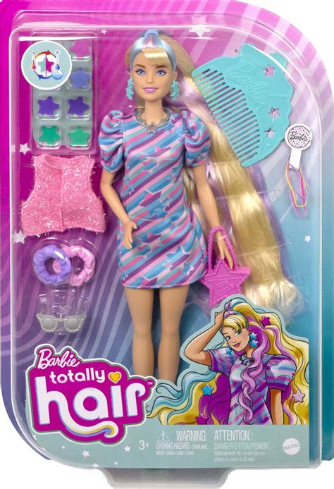 barbie long hair|barbie totally hair doll.